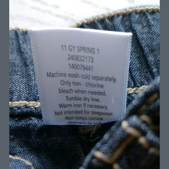 Gymboree Baby Girl Shorts Strawberry Jean Jegging - Picture 5 of 7